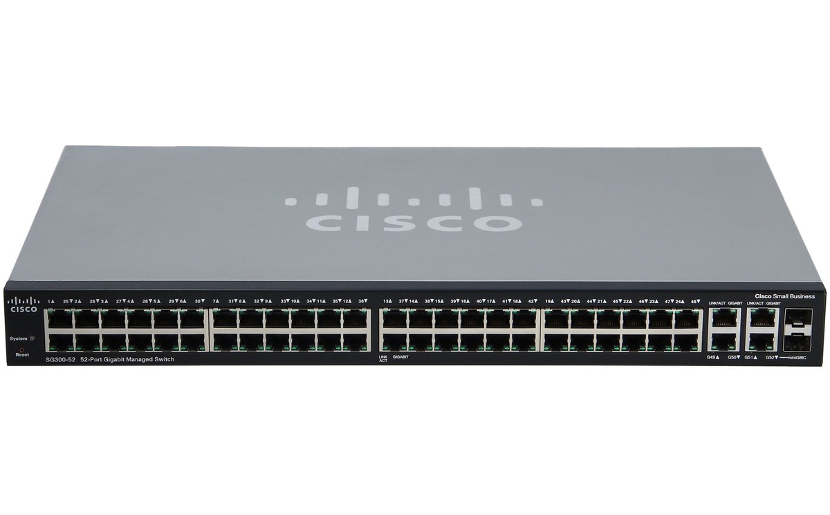 Cisco SG200-50 50-port Gigabit Smart Switch (SLM2048T-EU) thumbnail