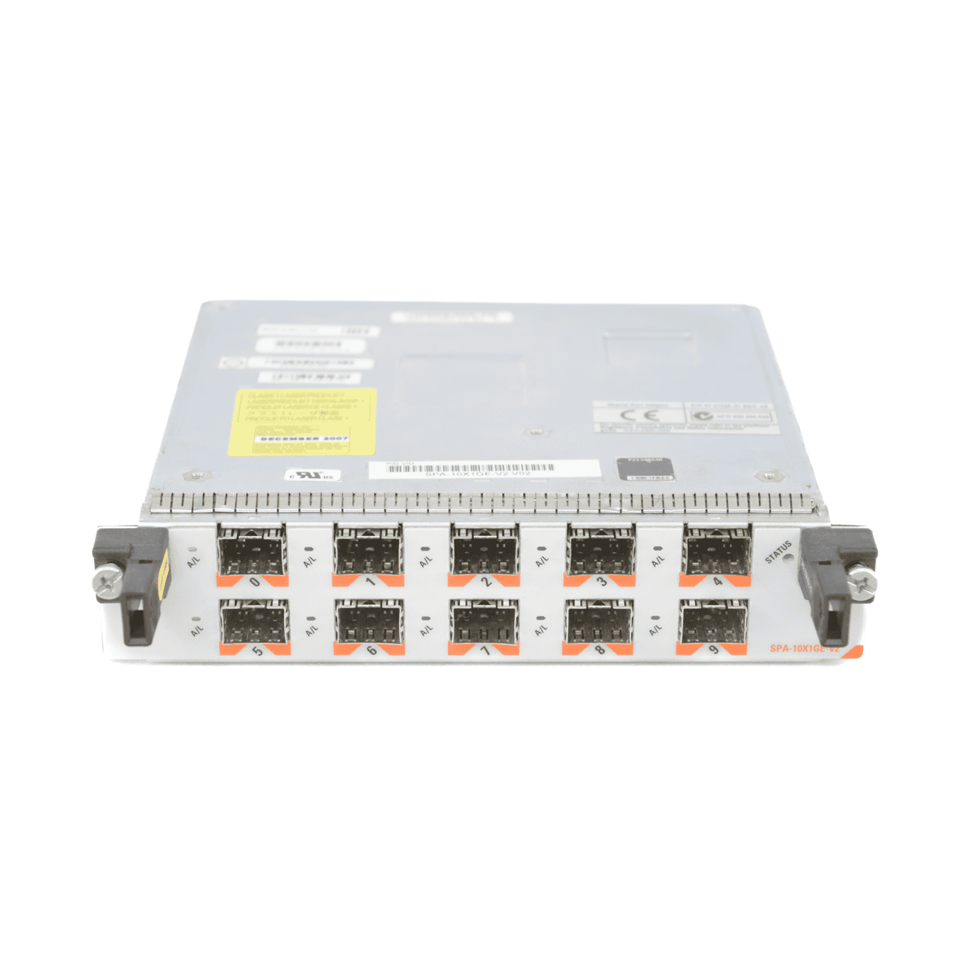 Cisco 10-Port Gigabit Ethernet Shared Port Adapter (SPA-10X1GE-V2) thumbnail