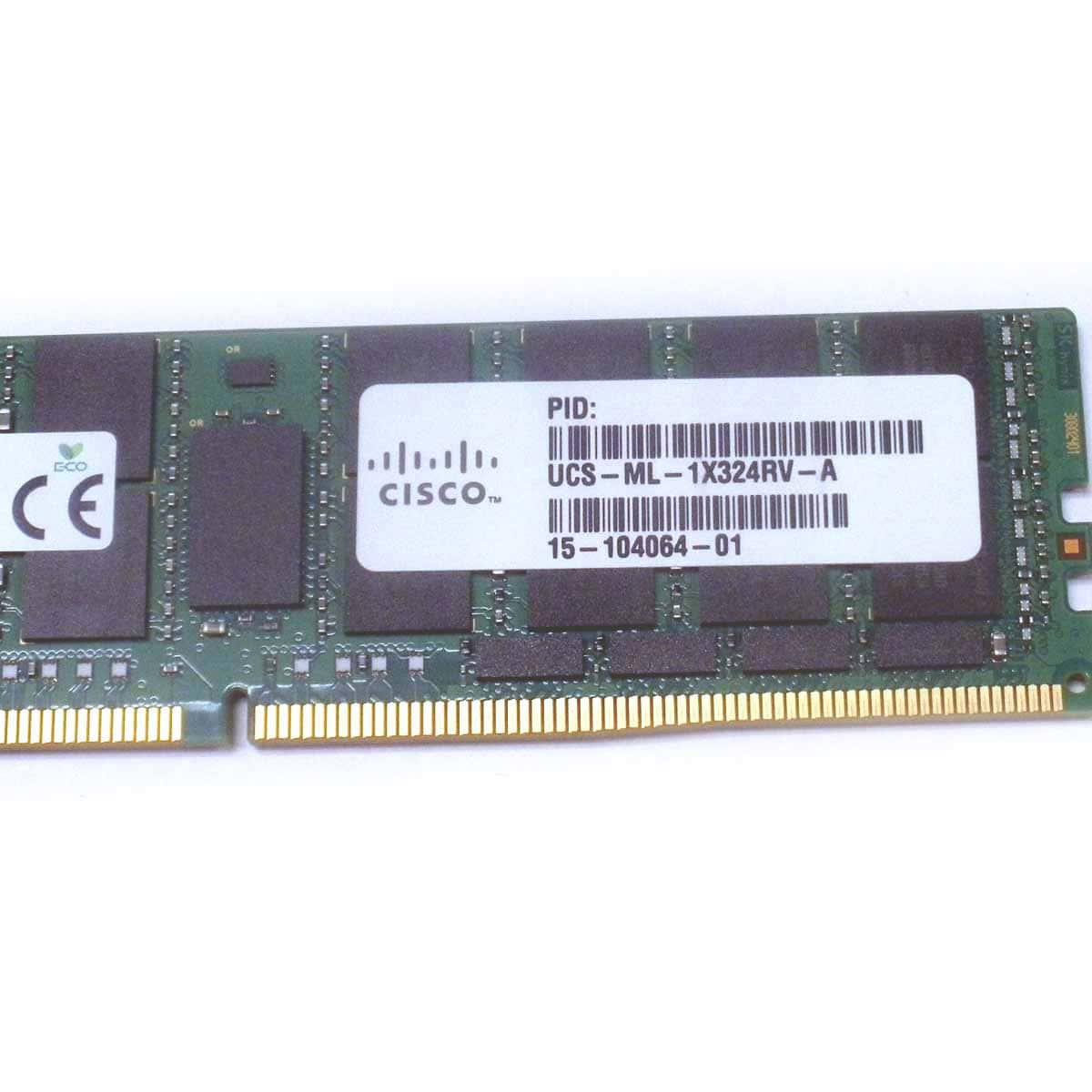 Cisco 32GB (1x32GB) 4RX4 PC4-19200T-L DDR4-2400MHZ LRDIMM (UCS-ML-1X324RV-A) thumbnail