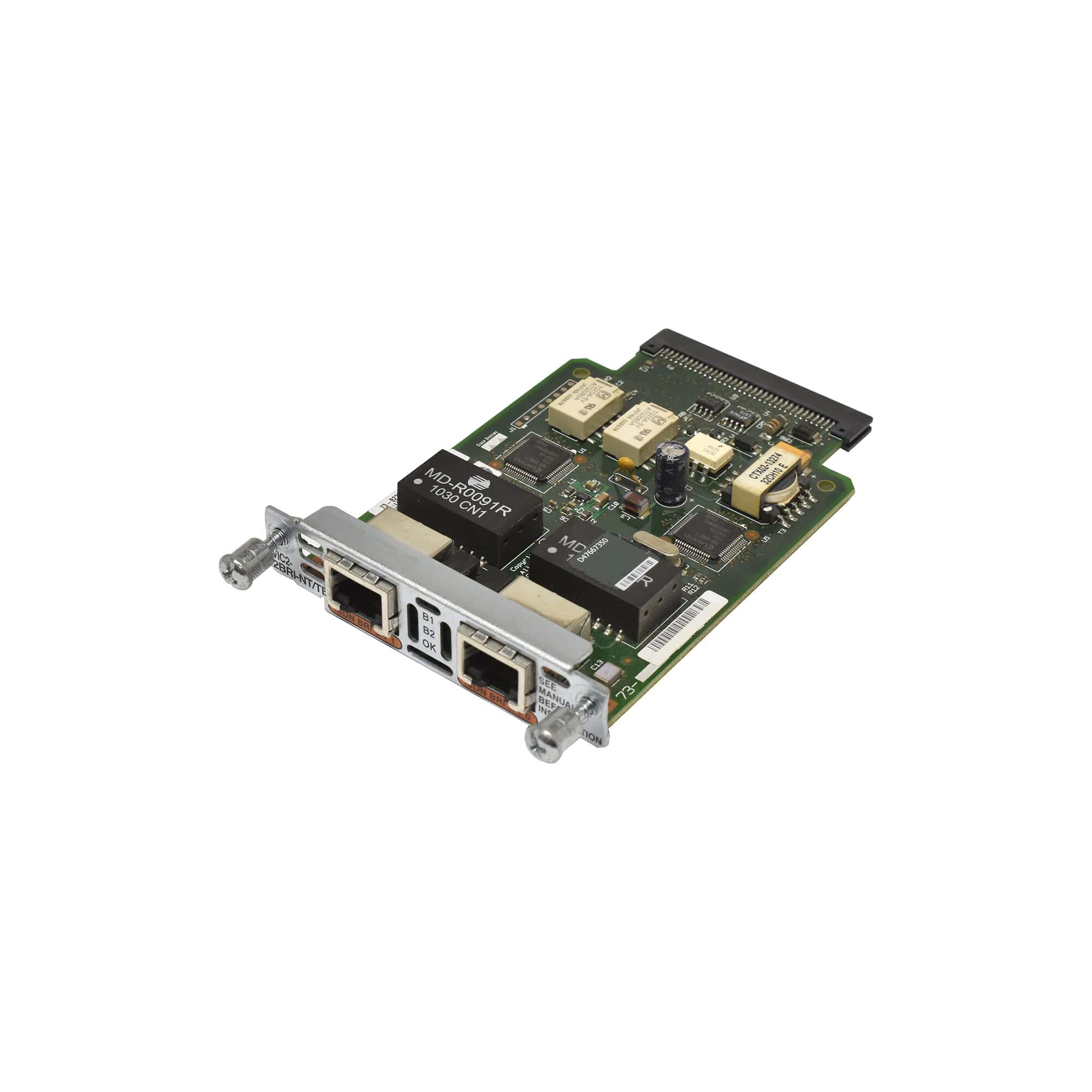Cisco TWO Port INTERFACE Card (VIC2-2BRI-NT/TE) thumbnail