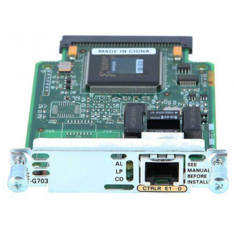 Cisco 1-Port 3rd Gen Multiflex Trunk Voice/WAN Int. Card G.703 (VWIC3-1MFT-G703) thumbnail
