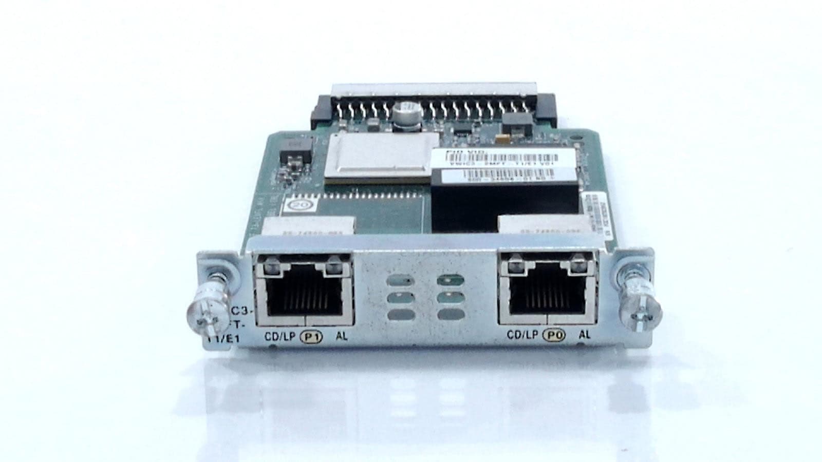 Cisco 2-Port 3rd Gen Multiflex Trunk Voice/WAN Int. Card T1/E1 (VWIC3-2MFT-T1/E1) thumbnail