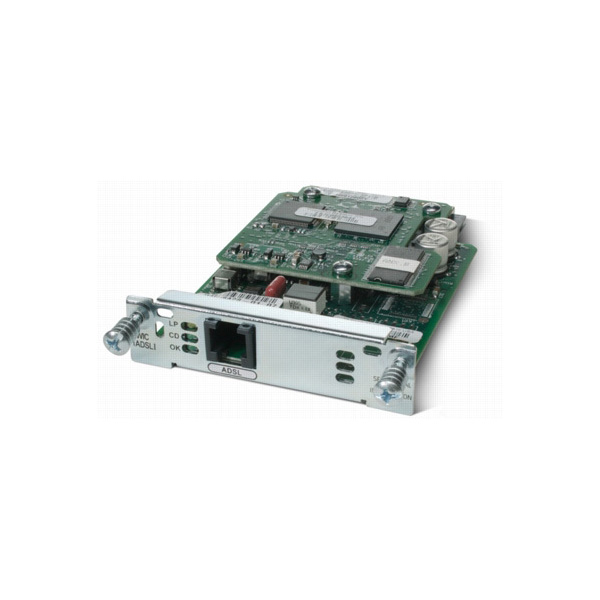 Cisco 1-port ADSL over ISDN with dying-gasp WIC (WIC-1ADSL-I-DG) thumbnail