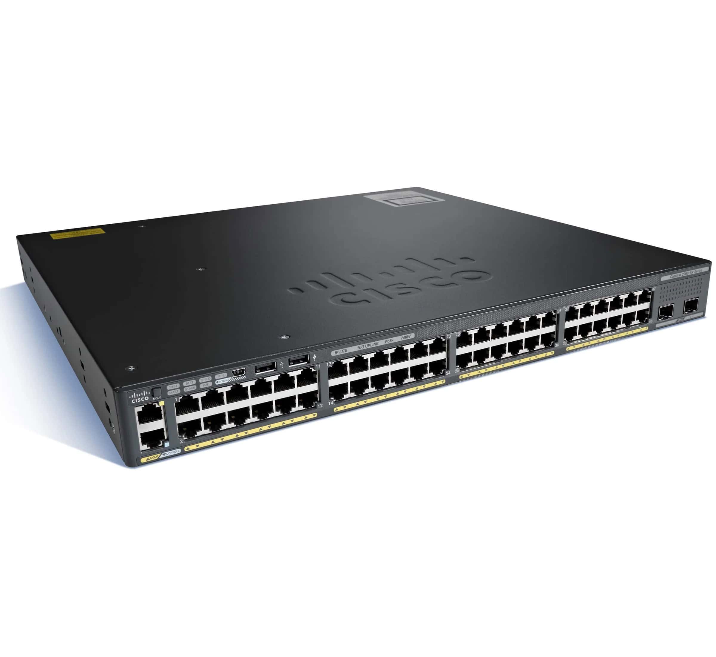Cisco Catalyst 2960-XR 48 GigE PoE 740W 2 X 10G SFP+ IP Lite (WS-C2960XR-48FPD-I) thumbnail