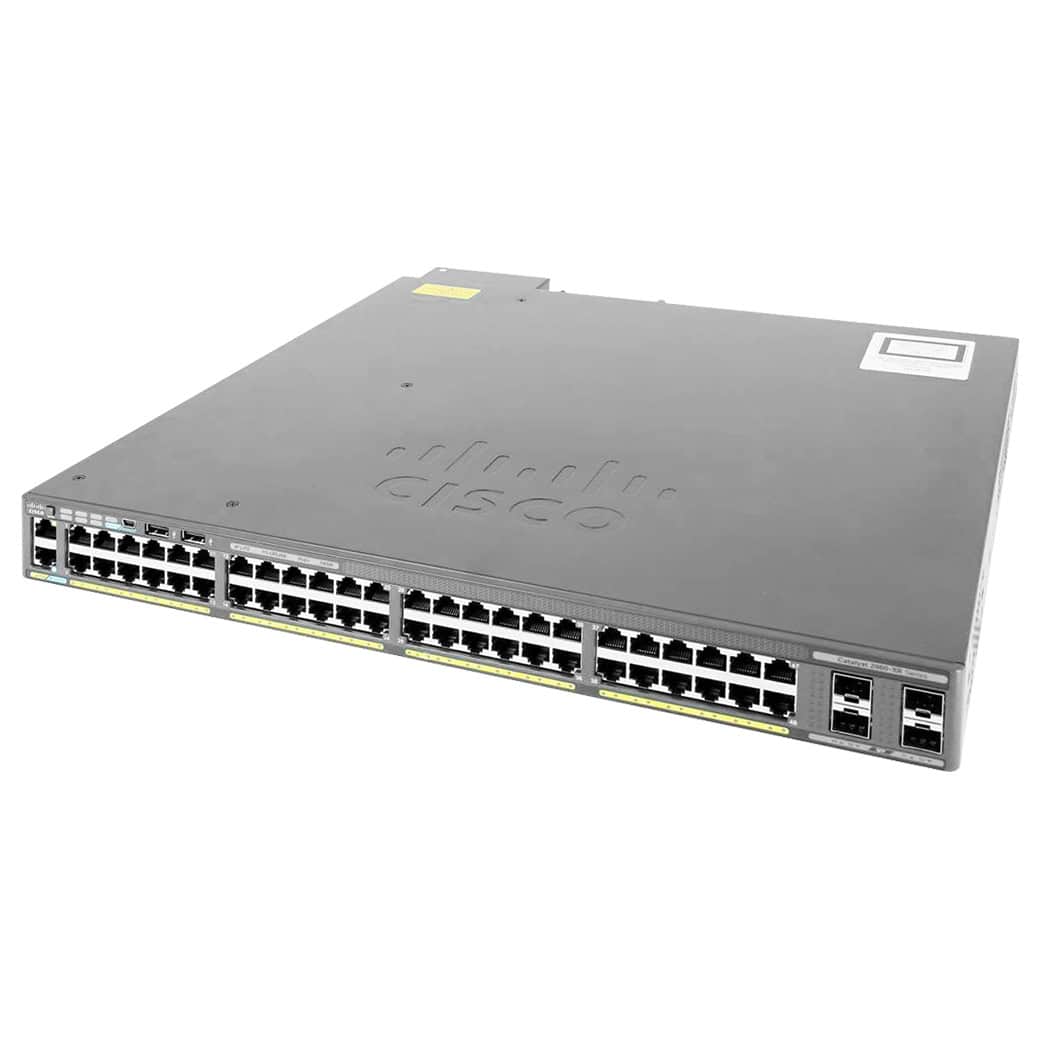 Cisco Catalyst 2960XR-48TS-I Switch L3 Managed (WS-C2960XR-48TS-I) thumbnail