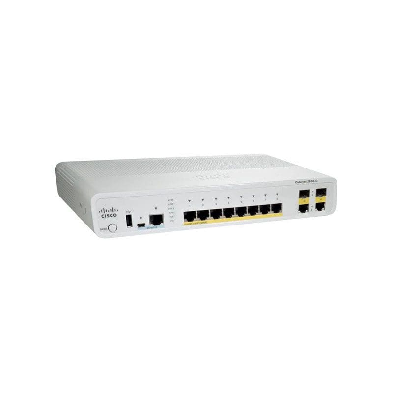 CISCO Catalyst 3560C Switch 8 FE PoE 2 X Dual Uplink IP Base WS-C3560C-8PC-S (WS-C3560C-8PC-S) thumbnail