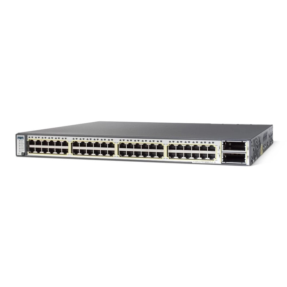 Cisco CAT 3750E 48 10/100/1000+2 10GEX2 265W IPB (WS-C3750E-48TD-S) thumbnail