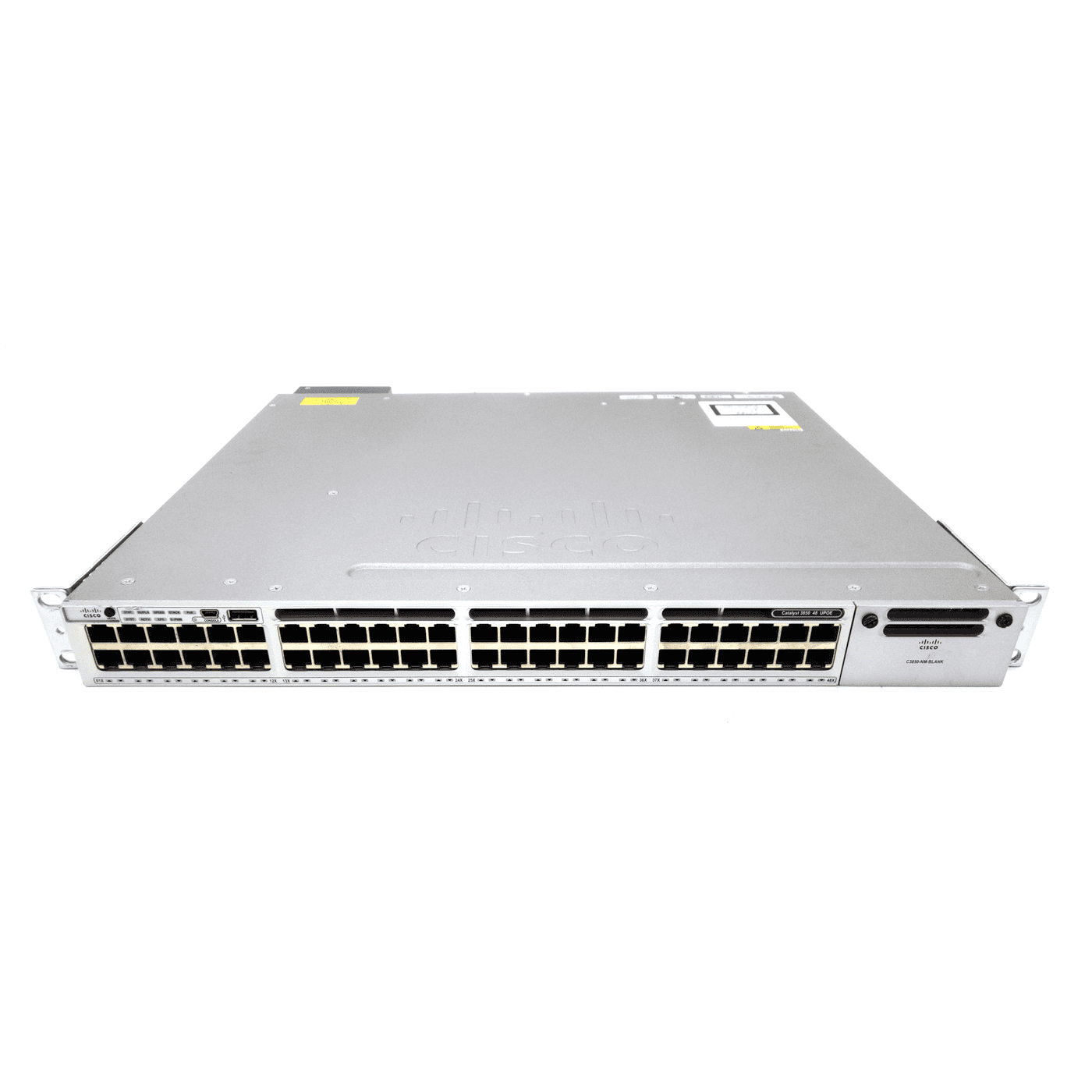 Cisco C3850 48x1GB RJ-45 POE+ 435W L3 Switch W/5AP LIC (WS-C3850-48PW-S) thumbnail