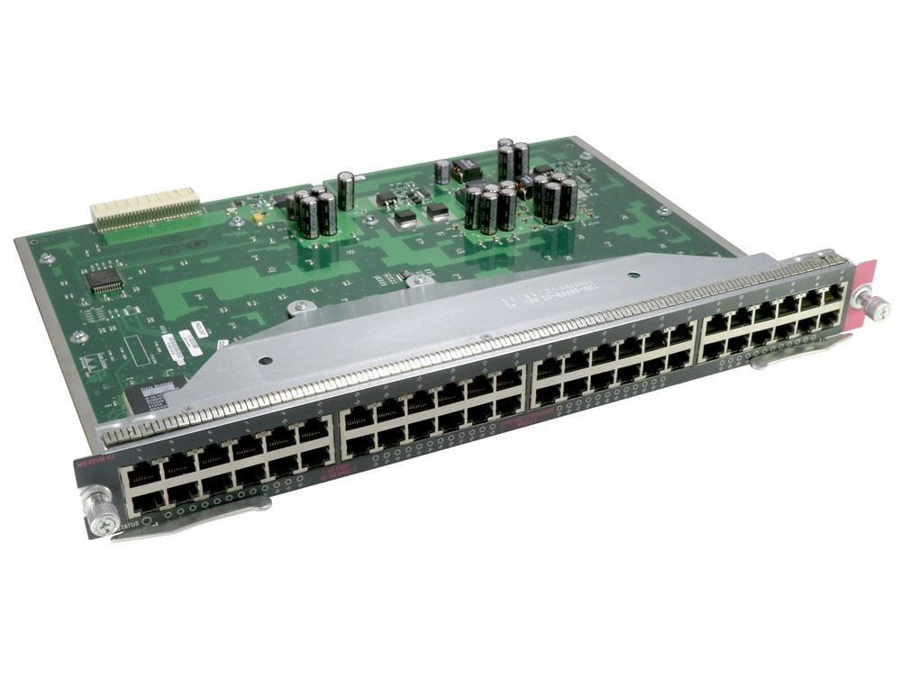 Cisco Catalyst 4000/4500 Series 48-port 10/100 module (RJ-45) DC IN-LINE (WS-X4148-RJ45V) thumbnail