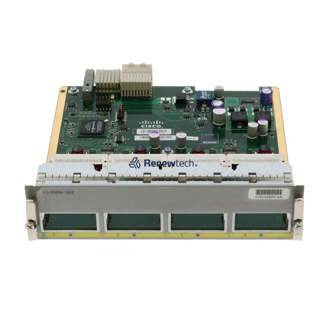 Cisco 4 Port Wire Speed 10GE Card (WS-X4904-10GE) thumbnail