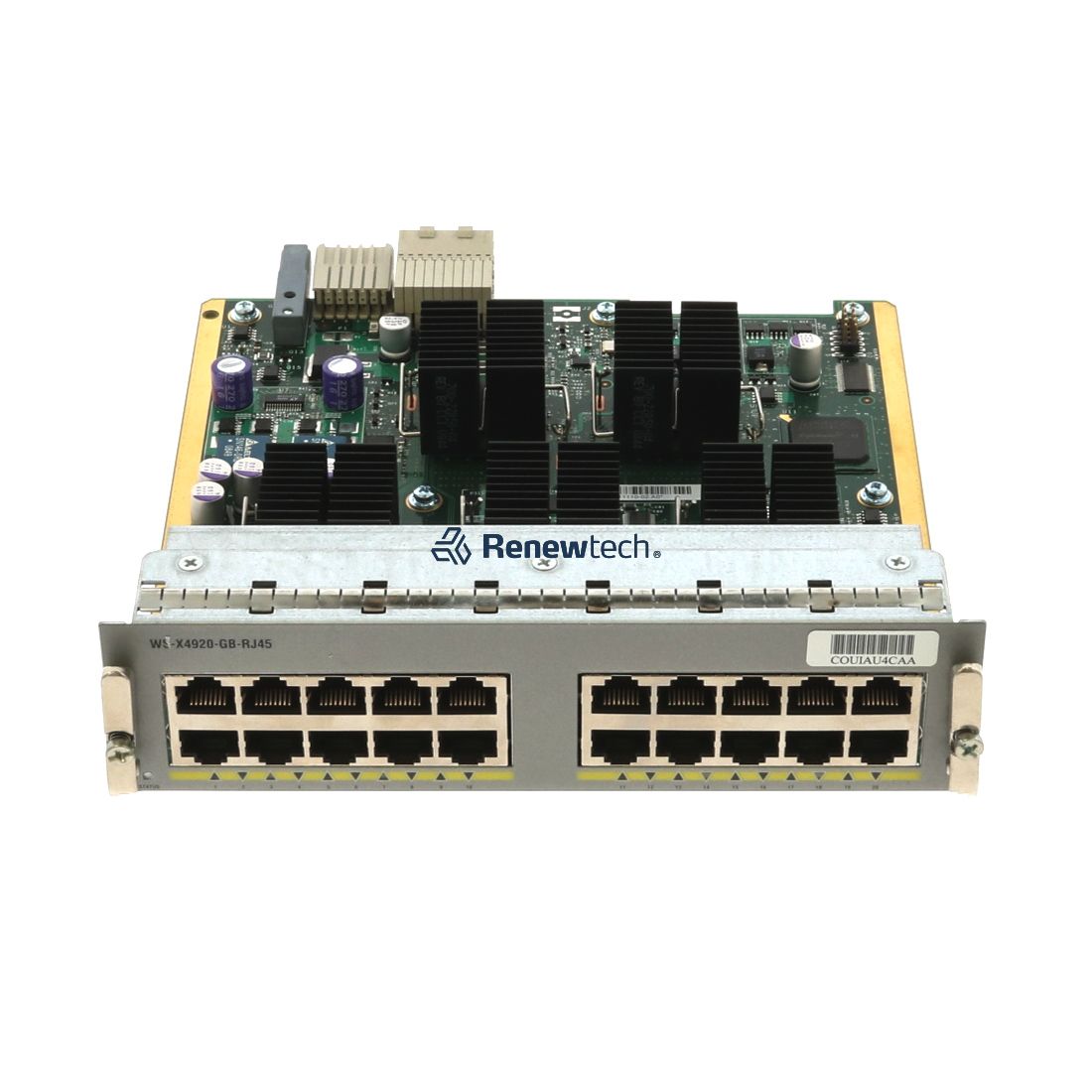 Cisco Catalyst 4900M 20-port 10/100/1000 RJ-45 half card (WS-X4920-GB-RJ45) thumbnail