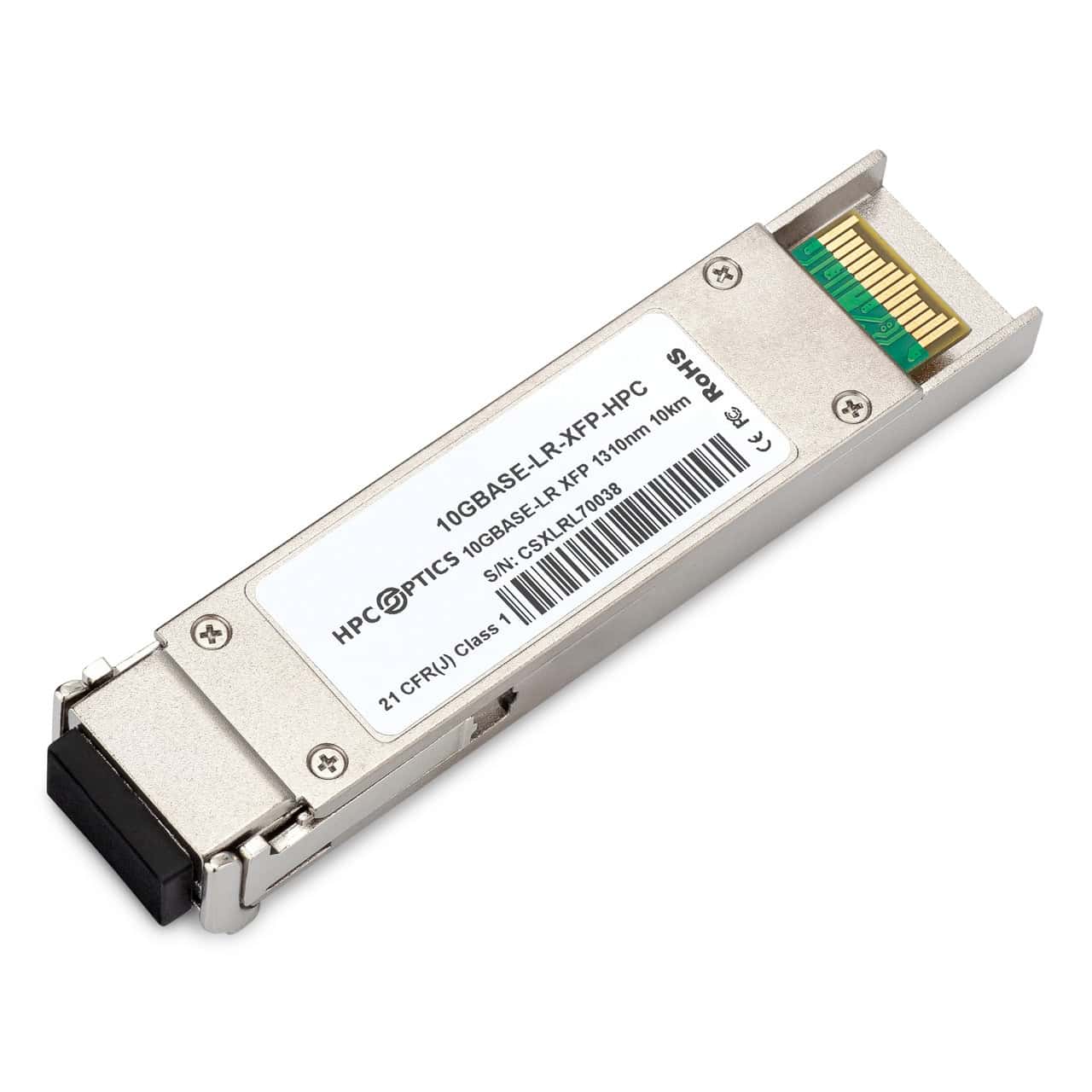 Cisco Multirate 10GBASE-LR/-LW And OC-192/STM-64 SR-1 XFP Module for SMF (XFP-10GLR-OC192SR) thumbnail