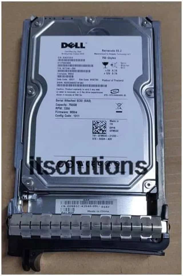 Dell 750Gb Sas 7200Rpm 3.5 (FM500) thumbnail
