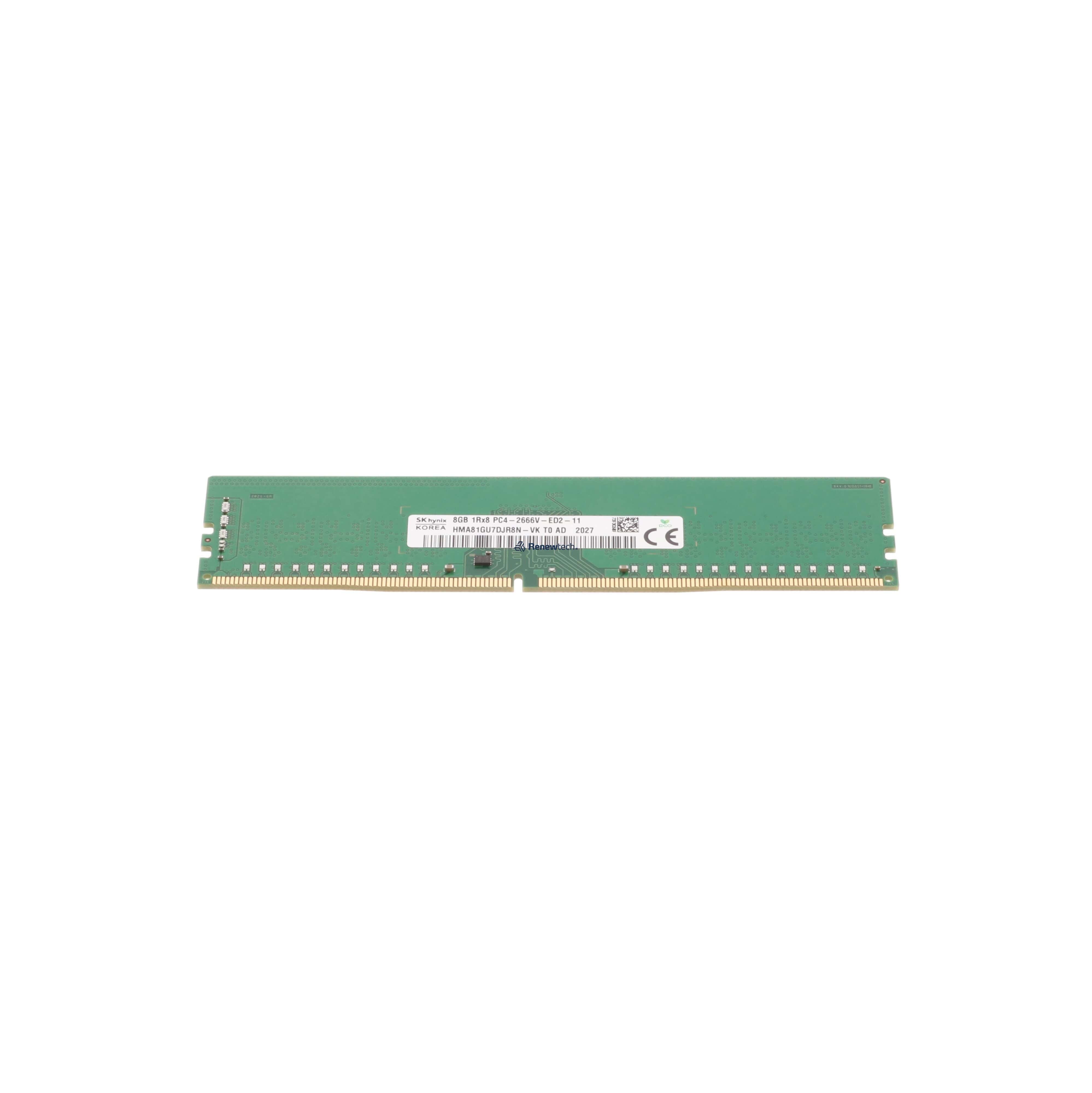 Dell 8GB 1Rx8 PC4-21300V-E (HMA81GU7DJR8N-VK-RFB) thumbnail