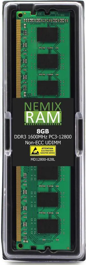 Dell 8GB 2Rx8 PC3L-12800E (HMT41GU7AFR8A-PB-RFB) thumbnail