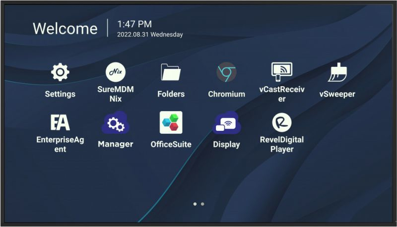 Viewsonic CDE7530 beeldkrant 190,5 cm (75") Wifi 450 cd/m² 4K Ultra HD Zwart Type processor Android 11 (CDE7530) thumbnail