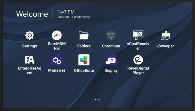 Viewsonic CDE9830 beeldkrant 2,49 m (98") Wifi 500 cd/m² 4K Ultra HD Zwart Type processor Android 11 (CDE9830) thumbnail