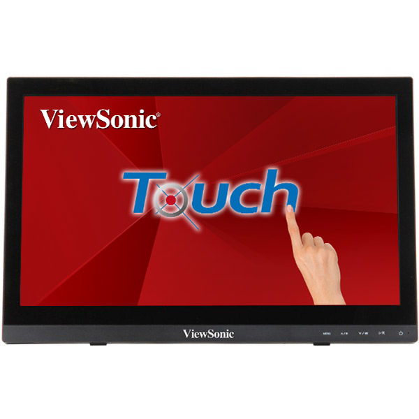 Viewsonic TD1630-3 computer monitor 39,6 cm (15.6") 1366 x 768 Pixels HD LCD Touchscreen Multi-gebruiker Zwart (TD1630-3) thumbnail