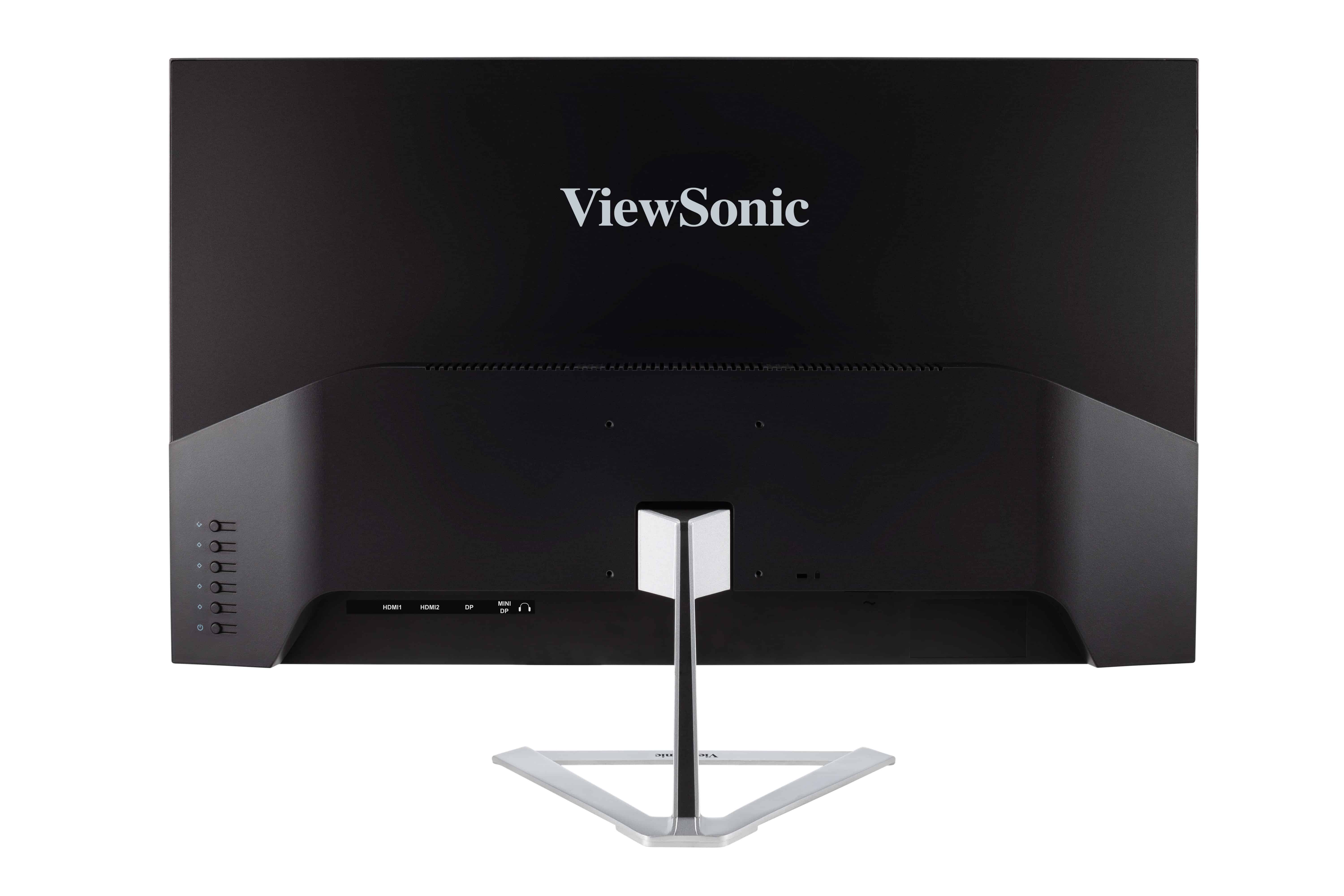 Viewsonic VX Series VX3276-4K-mhd 81,3 cm (32") 3840 x 2160 Pixels 4K Ultra HD LED Zilver (VX3276-4K-MHD) thumbnail