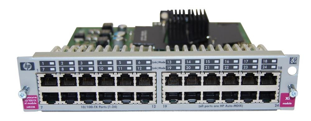 HPE Procurve Switch XL 10/100-TX Module (J4820B) thumbnail