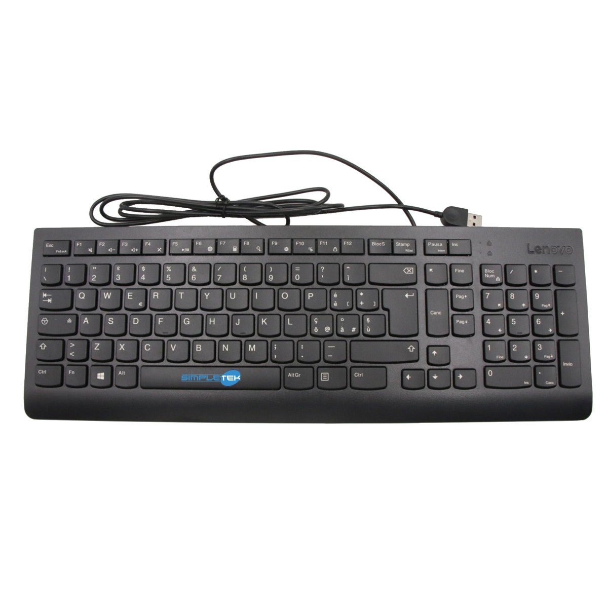 Lenovo USB Keyboard Slim - IT (5D50U84454) thumbnail