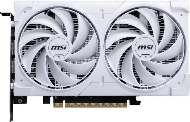 MSI RTX 5060 8GB VENTUS 2X OC WHITE (GEFORCE RTX 5060 8G VENTUS 2X) thumbnail