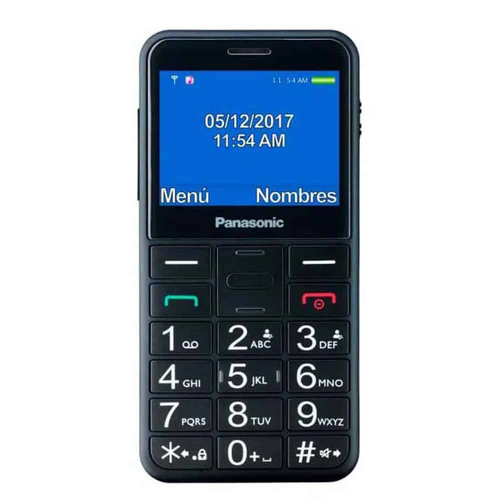 Panasonic KX-TU155 - Feature Phone - microSD slot - LCD-Anzeige - 240 x 320 Pixel - rear camera 0,3 MP - Schwarz (KX-TU155EXBN) (KX-TU155EXBN) thumbnail