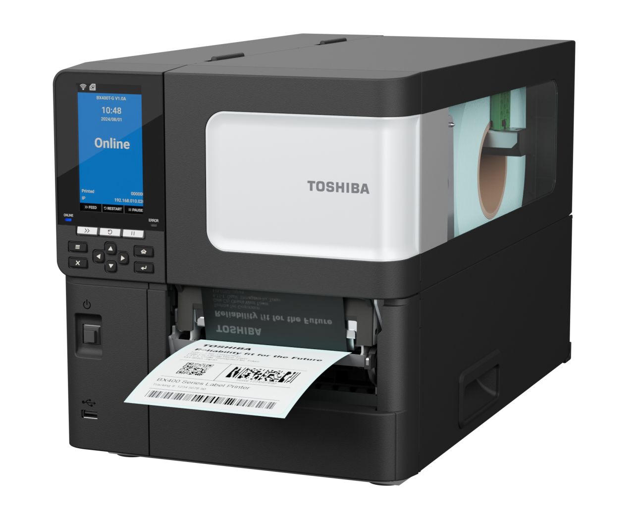 TOSHIBA BX420D-GS02-QM-S 203dpi Thermodirekt Drucker (18221169010) (18221169010) thumbnail