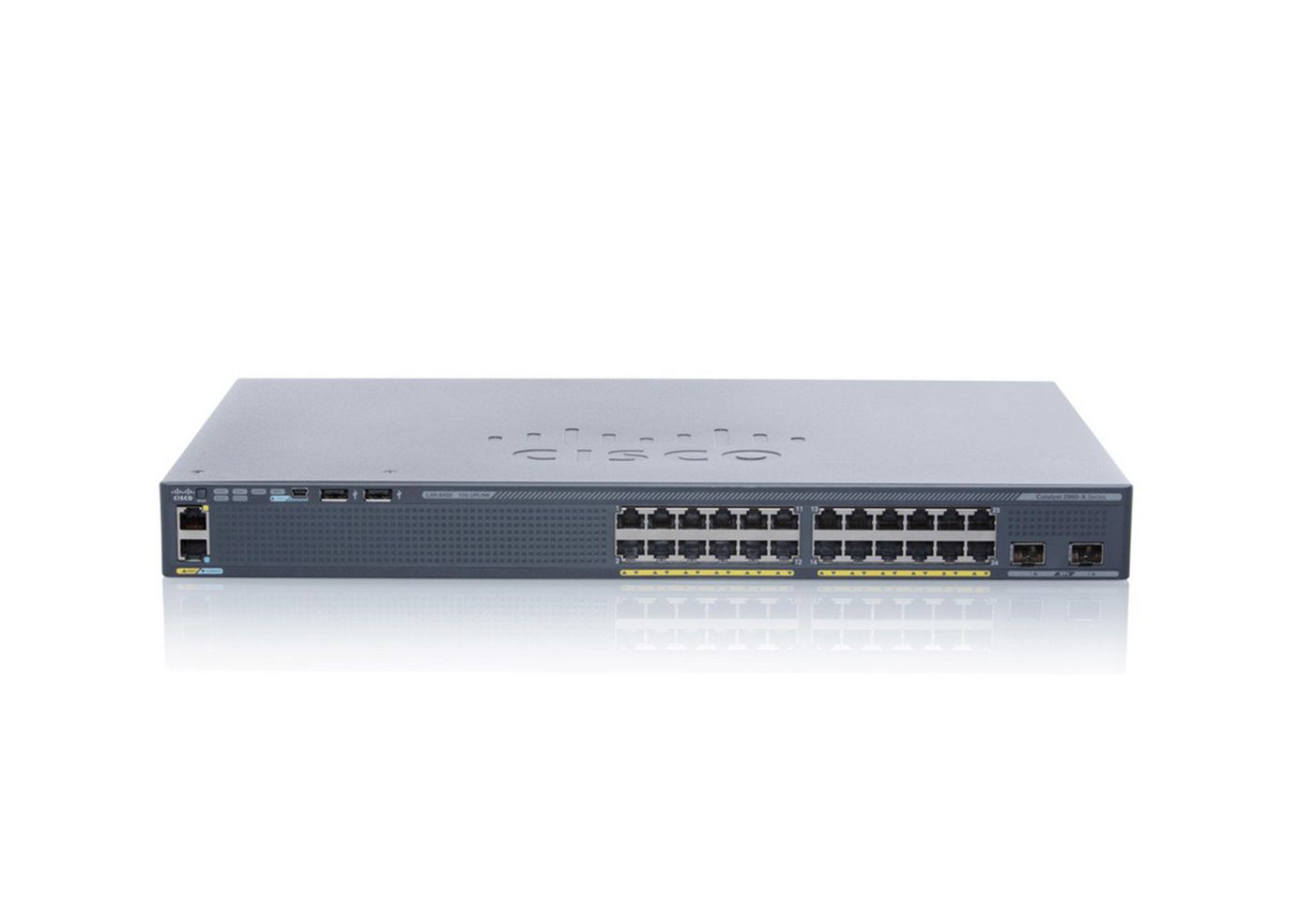 Cisco Catalyst 2960-X 24 Gige (WS-C2960X-24TD-L-RFB) thumbnail