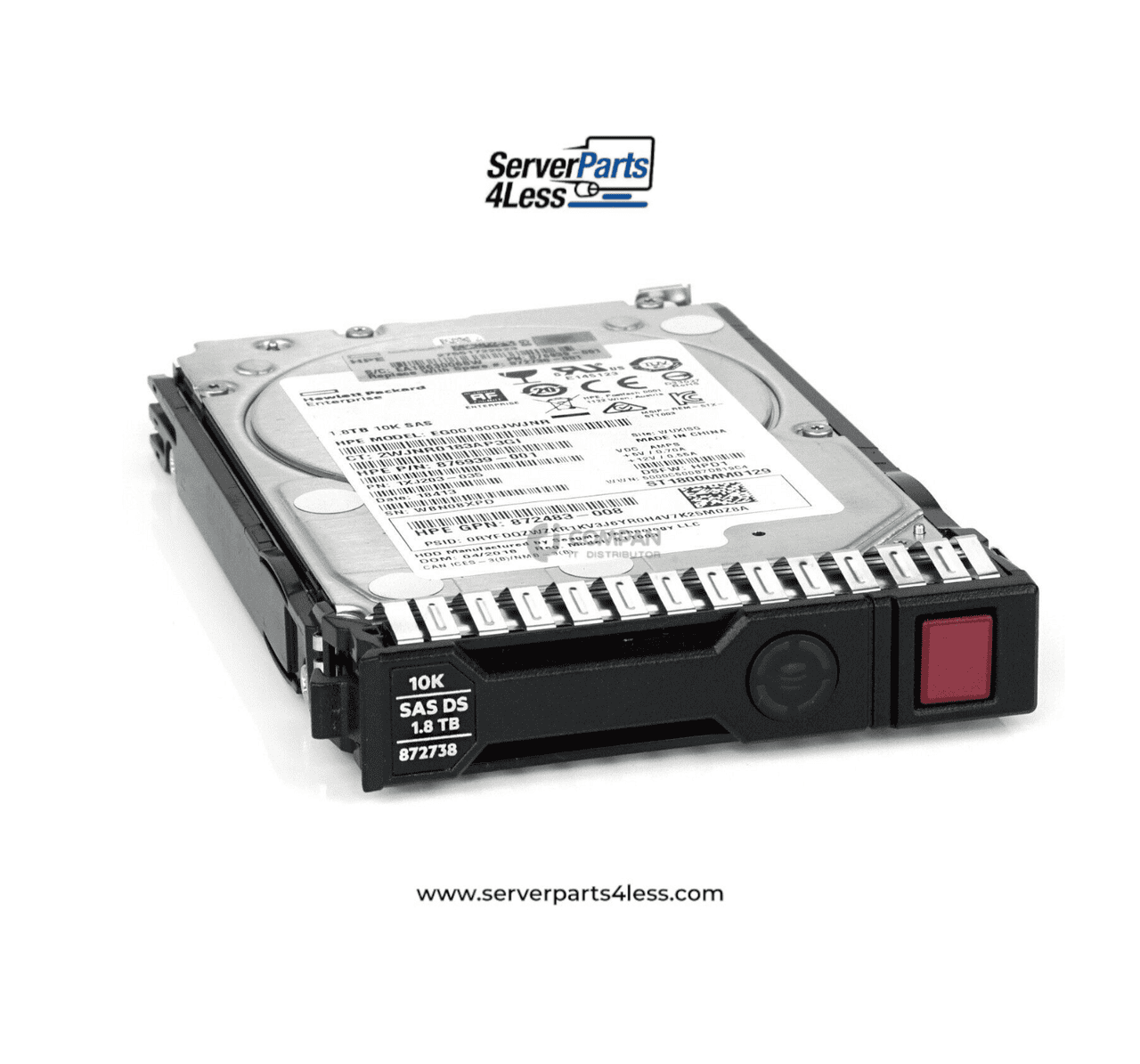 HPE 1.8TB SAS 12G ENTERPRISE (781515-001-RFB) thumbnail