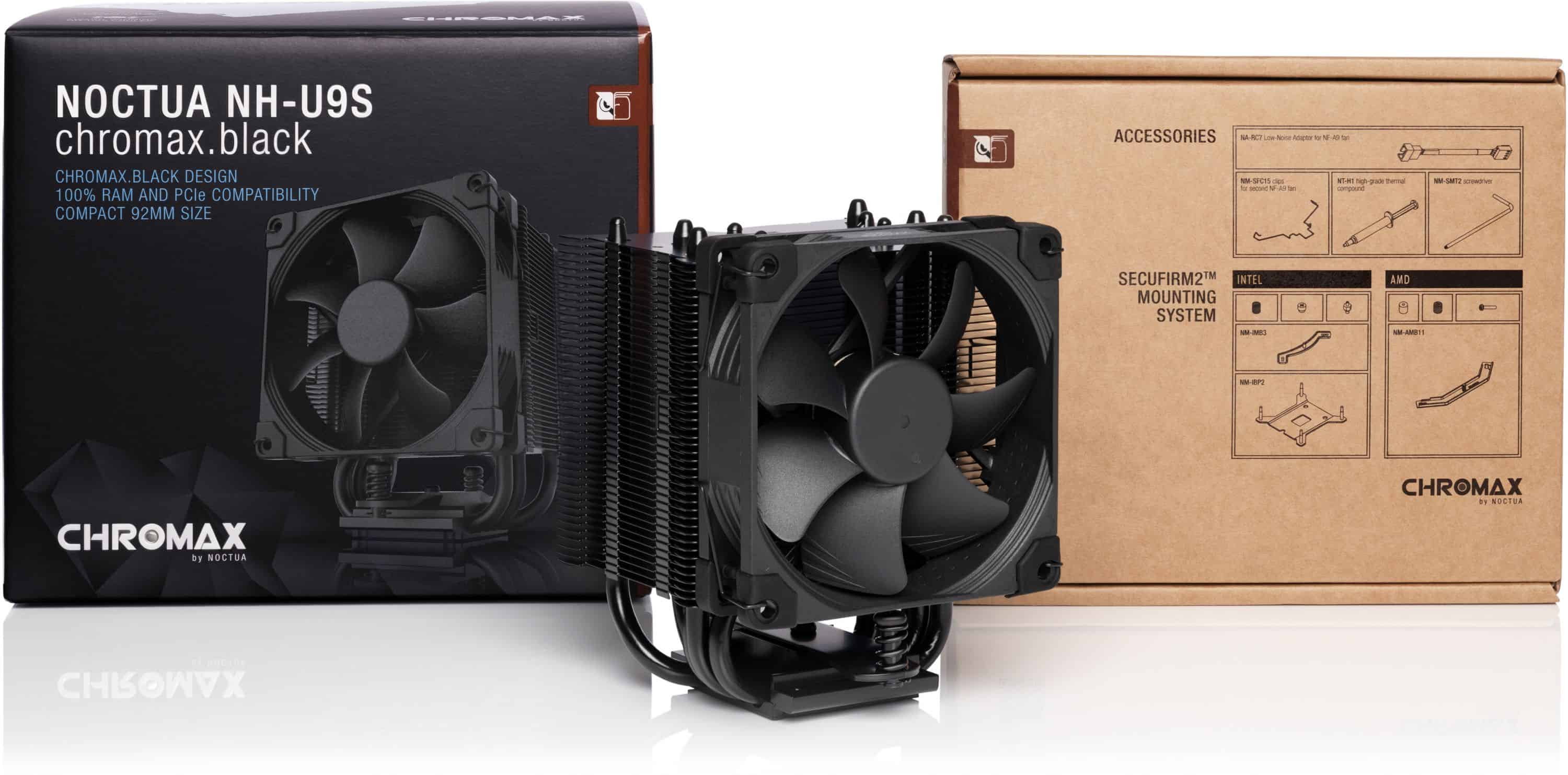 Noctua K Cooler Multi NOCTUA NH-U9S | 1700,1200, 115x, AM5/4/3, 2011, 2066 (NH-U9S) thumbnail