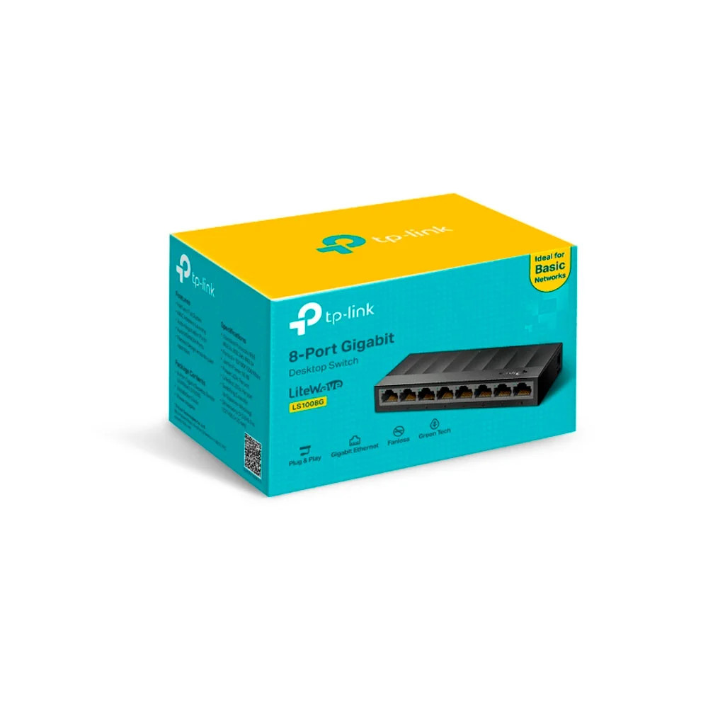 TP-Link Switch TL-LS1008G 8x 101001000Mbps (TL-LS1008G) thumbnail