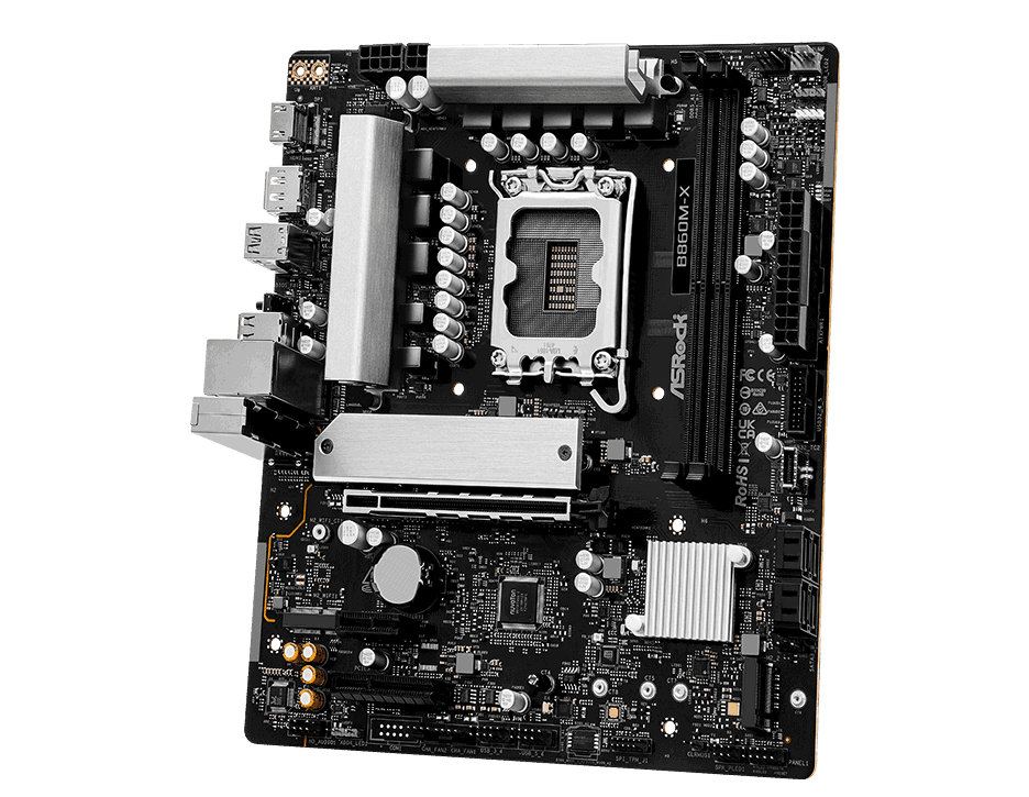 ASRock B760M PG Riptide Mainboard - BULK-Ware!! Ohne Originalverpackung (80-MXBL60-A1A03) thumbnail