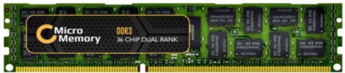 CoreParts - 16GB - DDR3 - 1600MHz - DI (00D4968-MM) thumbnail