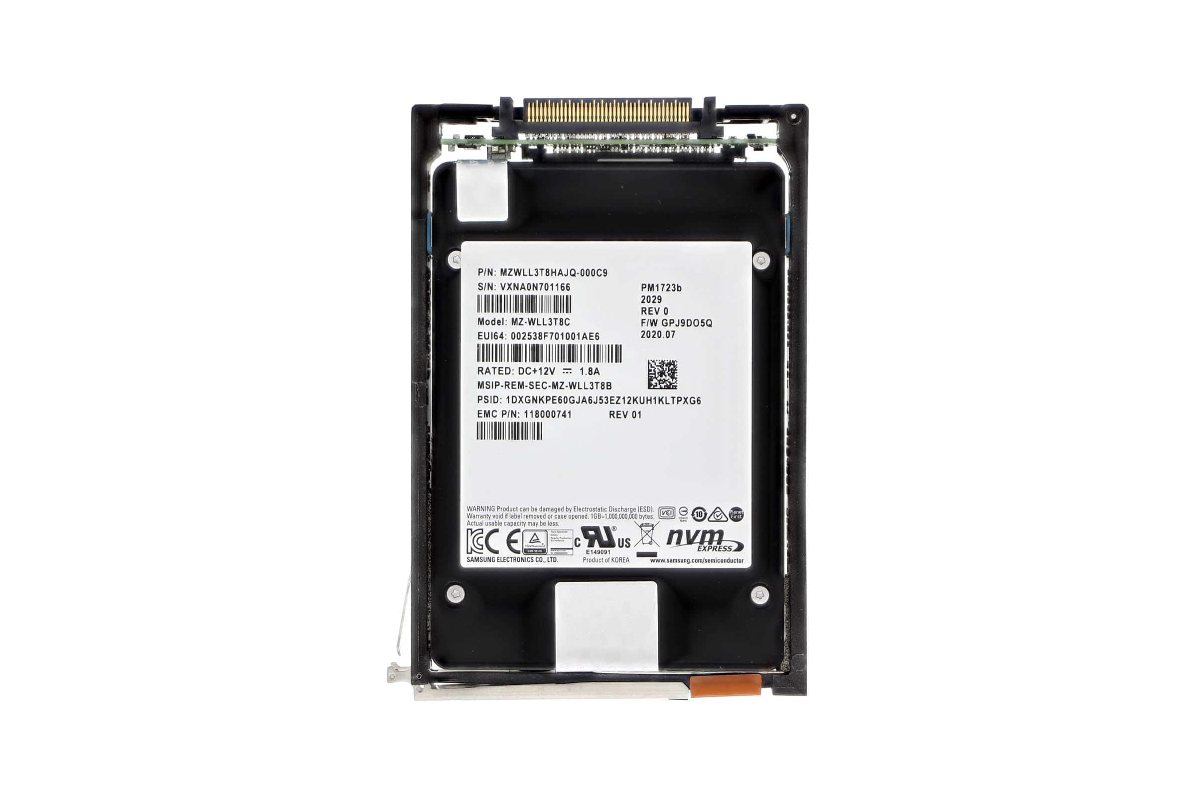 Dell EMC 3.84TB SSD 2.5 NVMe (005053078-RFB) thumbnail