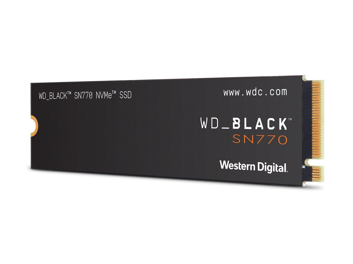 Western Digital WD 250GB BLACK NVME SSD SN770M.2 PCIE GE (WDS250G3X0E-00B3N0) thumbnail