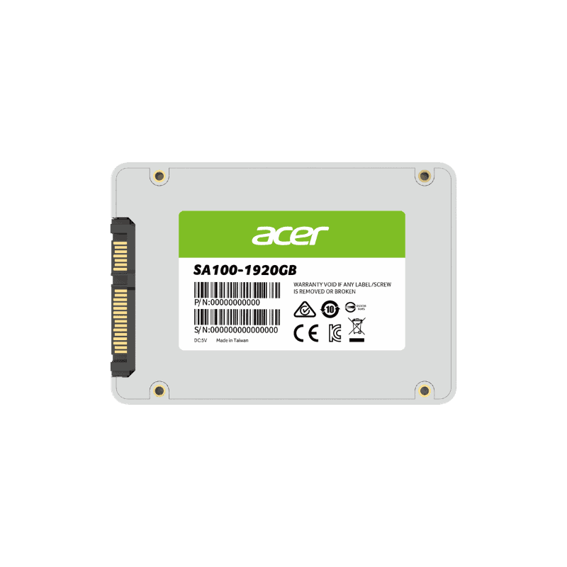 Acer SSD 960GB 2.5 SATA 3D TLC NAND AS2500 (SC.SSD11.00Z) thumbnail