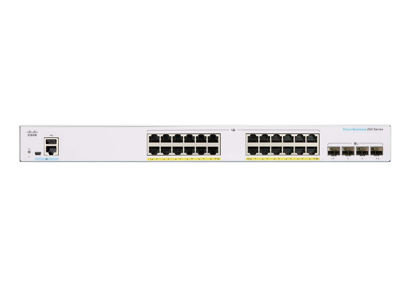 Cisco CBS250-24T-4X Switch (CBS250-24T-4X) thumbnail