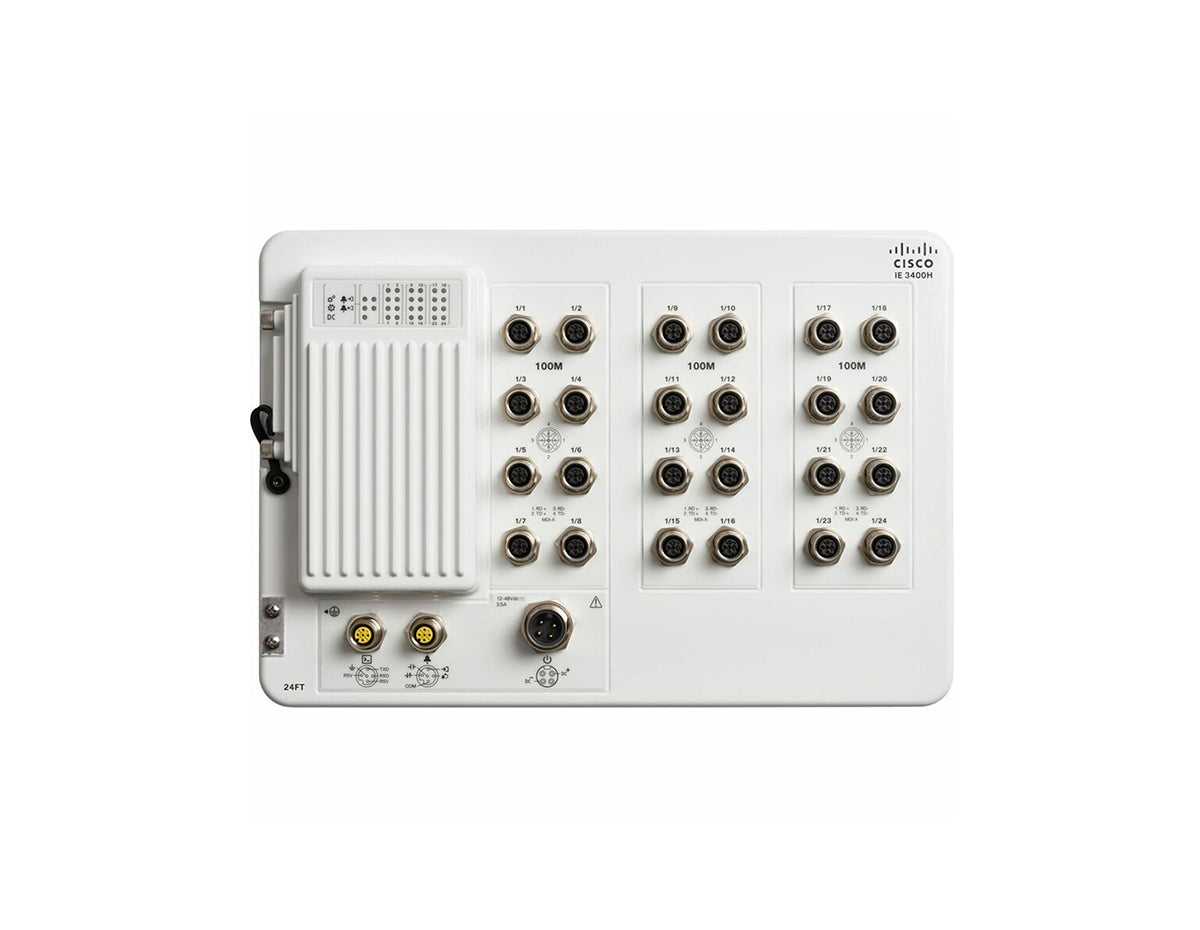 Cisco IE-3400H-24FT-A Switch (IE-3400H-24FT-A) thumbnail