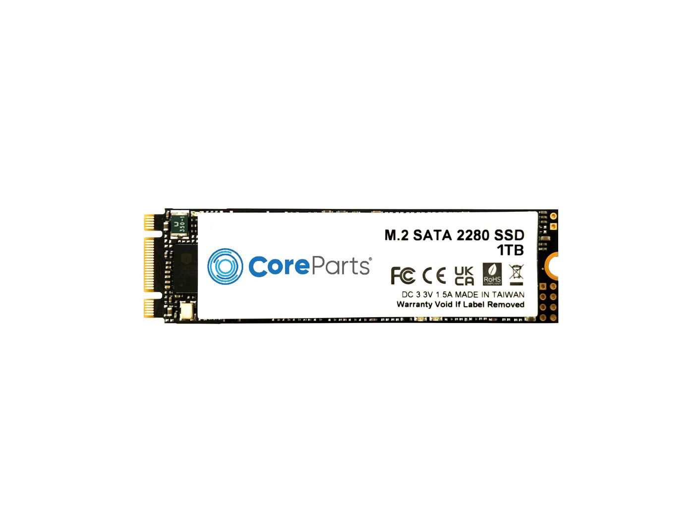 CoreParts CPSSD-M.2SATA-1TB Internes Solid State Drive M.2 1000 GB Serial ATA III (CPSSD-M.2SATA-1TB) (CPSSD-M.2SATA-1TB) thumbnail