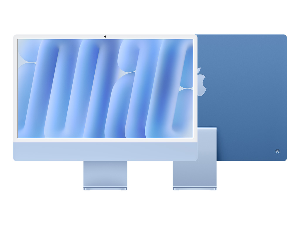 Apple IMac 24 Blue CTO M4 10-Core CPU (TID.Num.) (Z1EQ-00000010) (Z1EQ-00000010) thumbnail