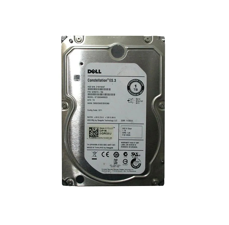 Dell SI HDD 1TB 7.2K 3.5 FNW88 NICE (GRG0J) thumbnail