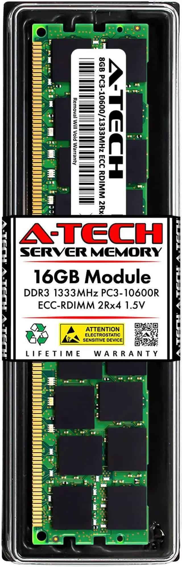 Dell 16GB 2Rx4 PC3-10600R (HMT42GR7BFR4C-H9-RFB) thumbnail