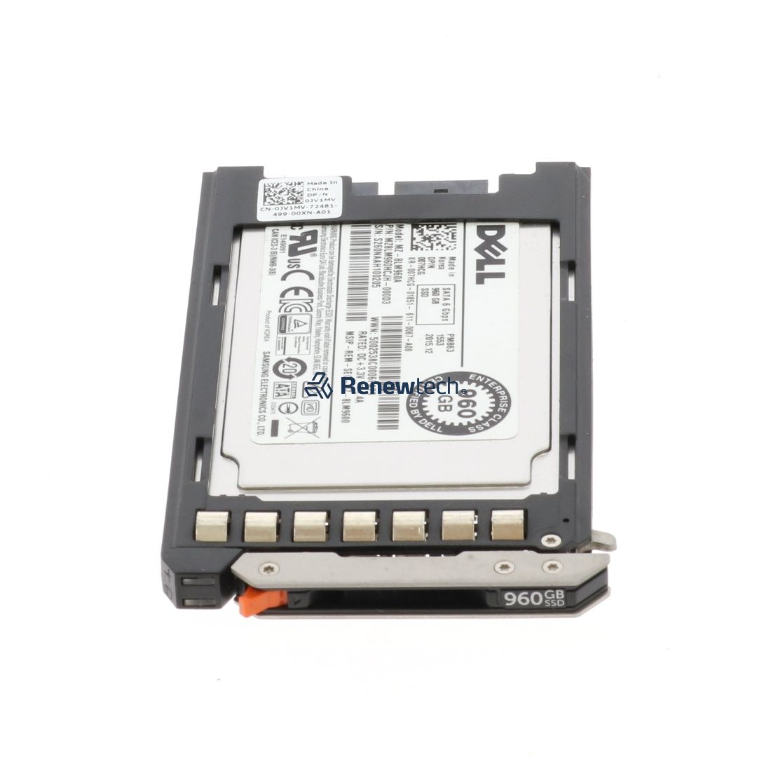 Dell 960GB SSD 1.8 SATA 6G (MZ8LM960HCJH-000D3-RFB) thumbnail