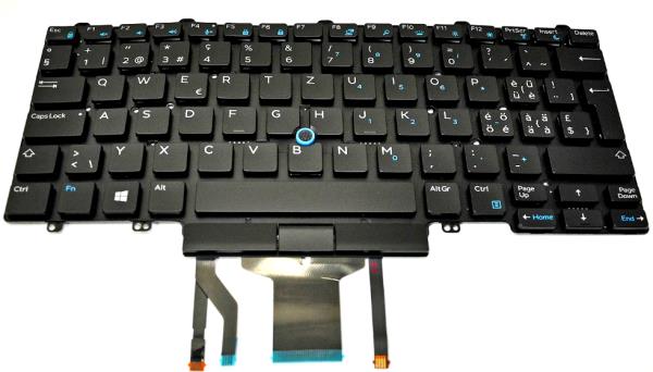 Dell Switzerland, Keyboard, Swiss, (PMX86) thumbnail