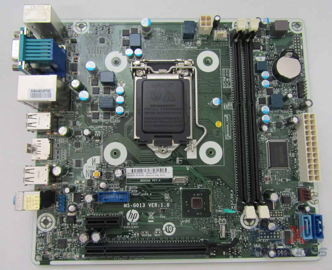 HP SYSTEM BOARD W8000 (RP001223030) thumbnail