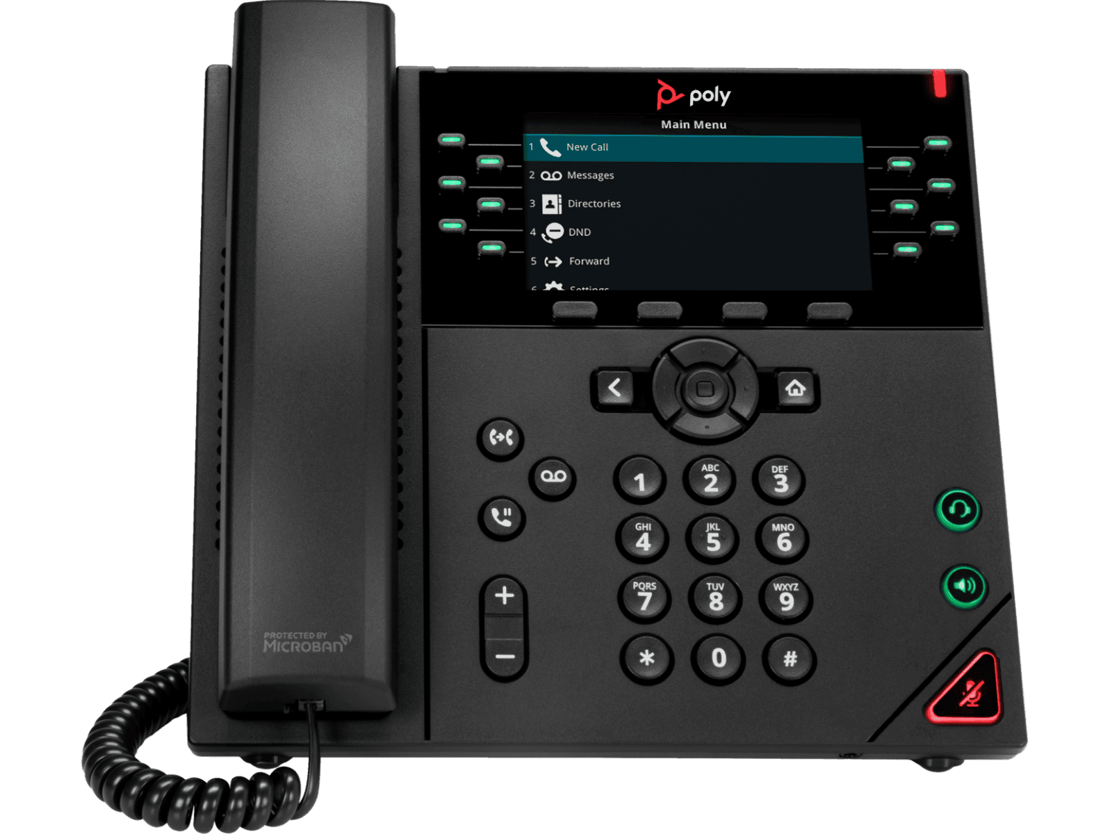 HPI VVX 450 Business IP Phone VoIP Phone (2200-48840-025) thumbnail