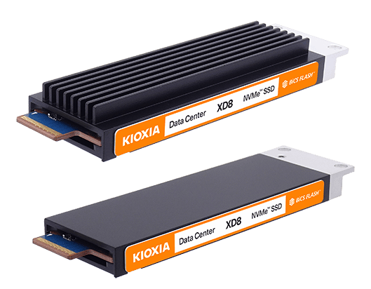 Kioxia X121 XD8 dSSD 1.9TB E1.S PCIe Gen5 SED (KXD8DRJJ1T92) thumbnail