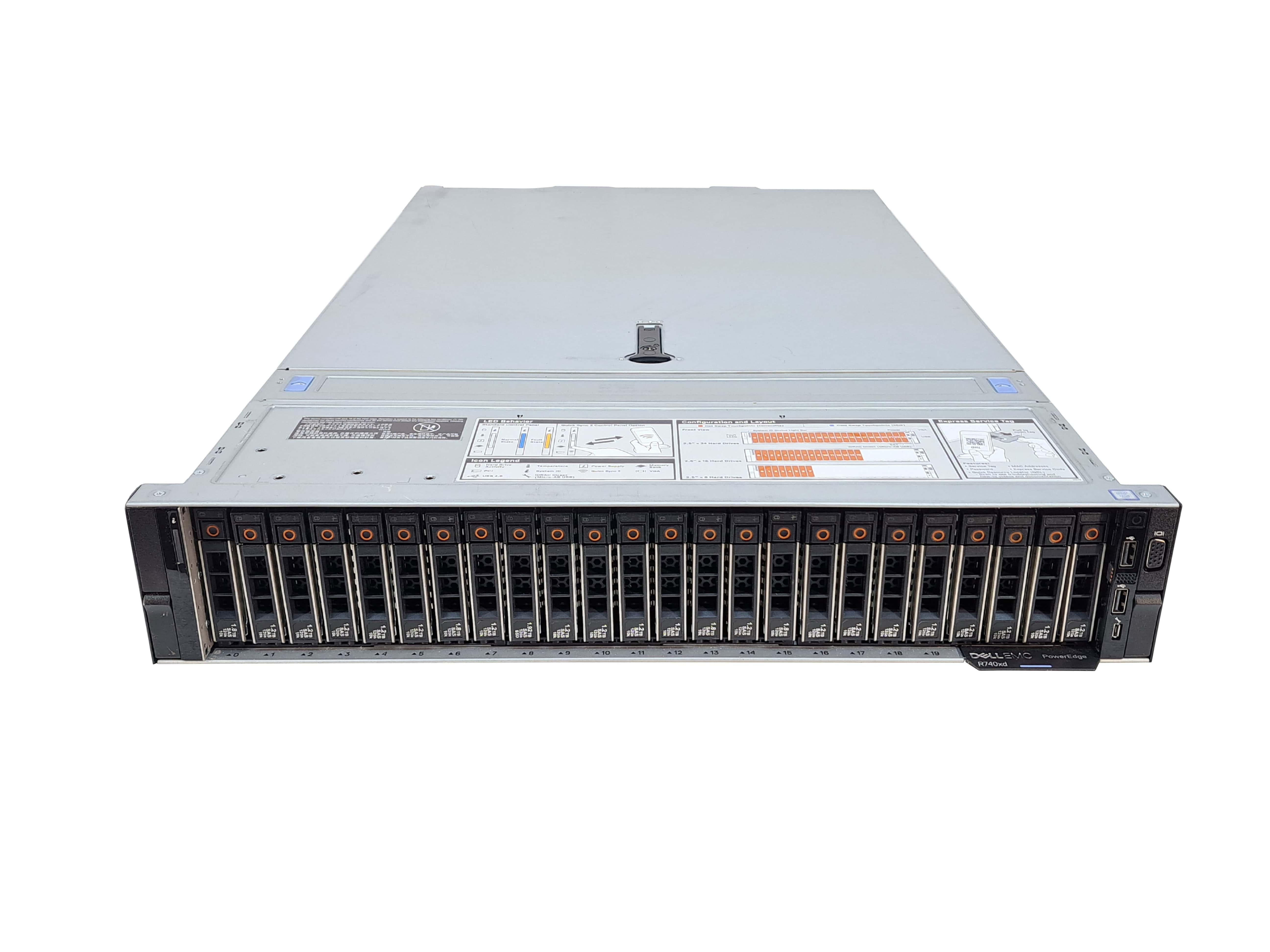 Dell PowerEdge Refurbished R740xd 24x2.5 SAS/SATA/NVMe 2U Server (R740XD) thumbnail