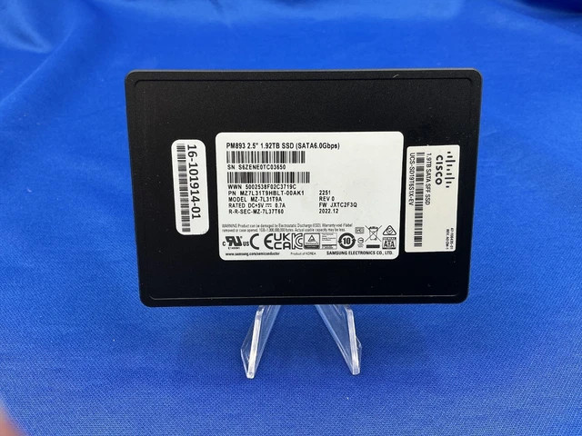 Dell G13 05TVXD 3.84TB 1 DWPD SATA 6Gb/s 3D TLC 2.5in SSD (05TVXD_DELLG13) thumbnail